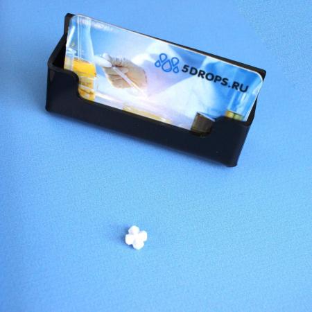 Якорь для магнитной мешалки крестовидный диам.10 мм, высота 5 мм, фторопласт