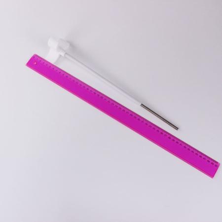 Мешальник для верхнеприводных мешалок 5drops, 3 лопасти, нержавеющая сталь с фторопластовым покрытием, 350 мм