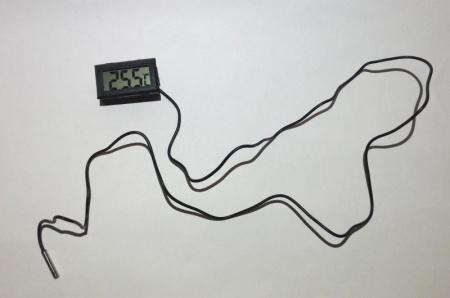 Цифровой термометр с выносным датчиком температуры "Long-10", -50 - 110 C