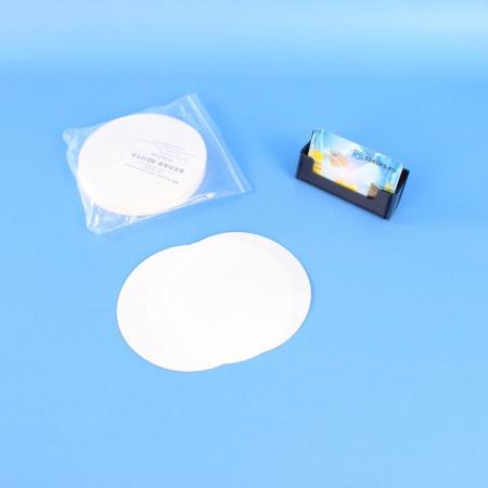 Фильтры обеззоленные "Белая лента", диаметр 125 мм, 100 шт/упак