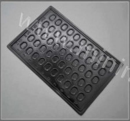 Планшет для определения групп крови П-50, черный - Под заказ