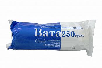 Вата гигиеническая хлопковая 250 гр, нестерильная, 5 шт/упак  Вата гигиеническая хлопковая 250 гр, нестерильная, 5 шт/упак