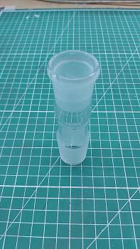 Уценка Переходник на шлиф, керн 29/32-муфта 24/29, скол муфты