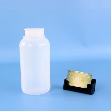 Бутылка, 1000 мл, ПЭ, широкое горло, градуированная, Kartell