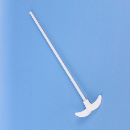 Мешальник для верхнеприводных мешалок, 2 лопасти, нержавеющая сталь с фторопластовым покрытием, 350 мм