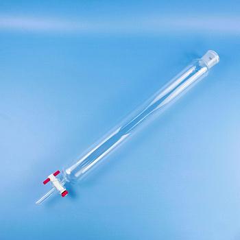 Хроматографическая колонка, 457х46 мм, с PTFE краном, шлиф 29/32, 1 шт Хроматографическая колонка, 457х46 мм, с PTFE краном, шлиф 29/32, 1 шт