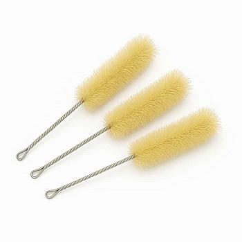 Ерш для пенициллиновых флаконов, длина 190 мм, щетка 27х90 мм, натуральная щетина, 10 шт/упак Ерш для пенициллиновых флаконов, длина 190 мм, щетка 27х90 мм, натуральная щетина, 10 шт/упак