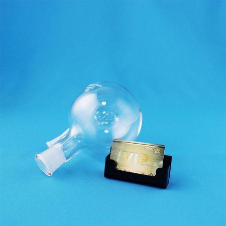 Колба круглодонная двугорлая 5drops КГУ-2-1-1000, на 1000 мл, шлифы 29/32-14/23