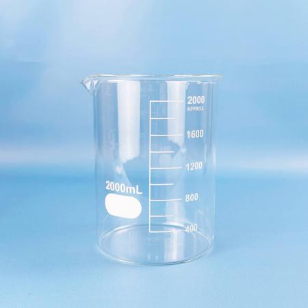 Стакан лабораторный низкий 5drops Н-1-2000, 2000 мл, стекло Boro 3.3, градуированный - В наличии