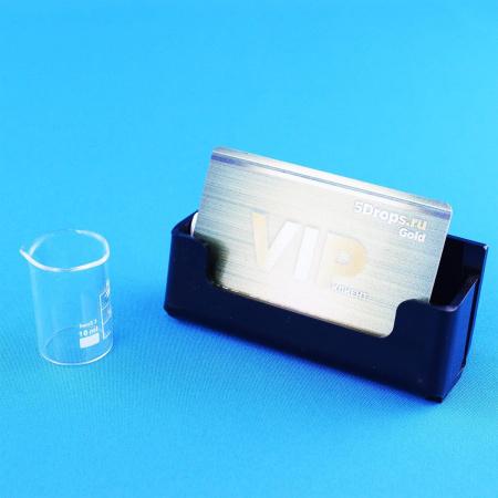 Стакан лабораторный низкий 5drops Н-1-10, 10 мл, стекло Boro 3.3, градуированный