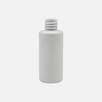 Флакон 50 мл, горло 18/410 мм, ПЭТ, белый, без крышки, 100 шт/упак