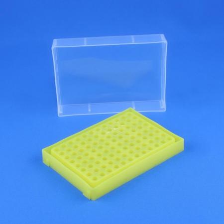 Штатив-бокс для пробирок Эппендорфа объемом 0,2 мл, 96 гнезд, п/п - В наличии