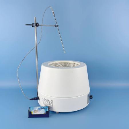 Колбонагреватель с магнитной мешалкой 5drops-2000DS на 2000 мл, с цифровым дисплеем и внешним датчиком температуры