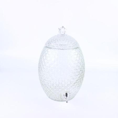 Лимонадница "Амфора" 10 литров, с декорированной граненной крышкой Лимонадница "Амфора" 10 литров, с декорированной граненной крышкой - Под заказ