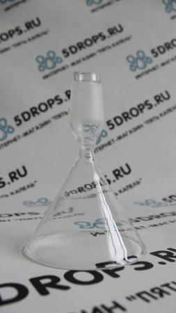 Воронка лабораторная, диаметр 80 мм, стекло, шлиф 19/26