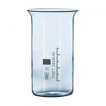 Стакан лабораторный низкий Н-2-600, 600 мл, без носика (ГОСТ 25336-82)