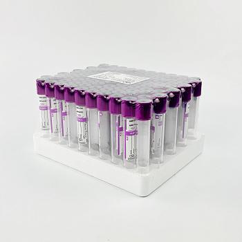 Пробирки с ЭДТА К2, 9 мл, 16х100, пластик, пластик, для гематологических исследований, 100 шт/упак, MMed