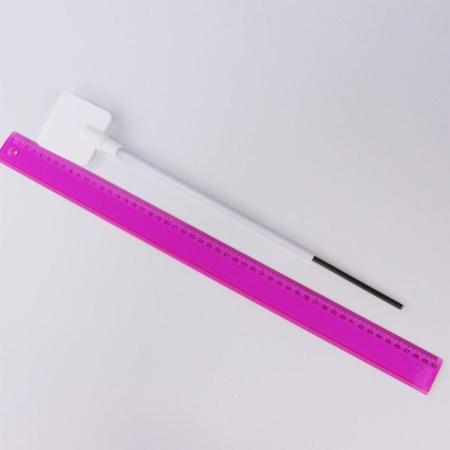 Мешальник для верхнеприводных мешалок 5drops, пластинчатого типа, нержавеющая сталь с фторопластовым покрытием, 350 мм