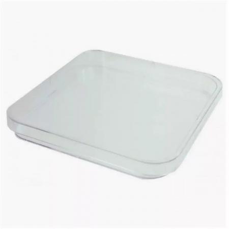 Чашка Петри, 120/17 мм, стерильная, квадратная, полистирол, 10 шт/упак - В наличии