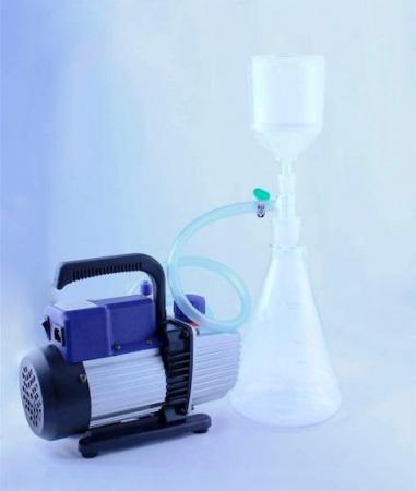 Система вакуумной фильтрации "NanoFiltr" на 2000 мл, с воронкой ВФ-90 мм, пор. 40 мкм