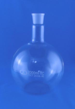 Колба плоскодонная П-1-2000, 2000 мл, шлиф 29/32