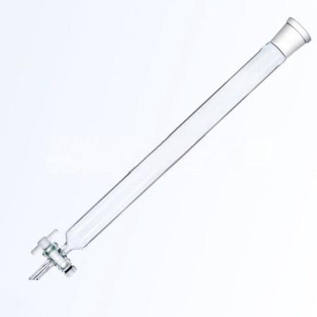 Хроматографическая колонка, 305х26 мм, с PTFE краном, шлиф 24/29, 1 шт - В наличии