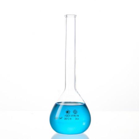 Колба мерная 1-200-2, 200 мл, 2 класс точности, без пробки  - В наличии