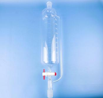 Воронка капельная цилиндрическая 5drops ВД-2-2000, 2000 мл, с компенсатором давления, шлиф 29/32