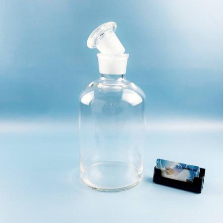 Склянка (штанглас) 5drops, 2500 мл, светлое стекло, с притёртой пробкой, узкое горло