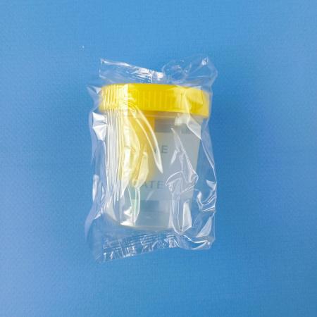 Контейнеры лабораторные для взятия проб, стерильные, п/п - 120 мл, с держателем, инд. уп, ( упаковка 10 шт )