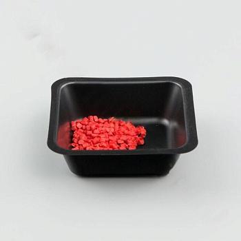 Ёмкость для взвешивания 7 мл, 44х44 мм, черная, прямоуг.,250 шт/упак