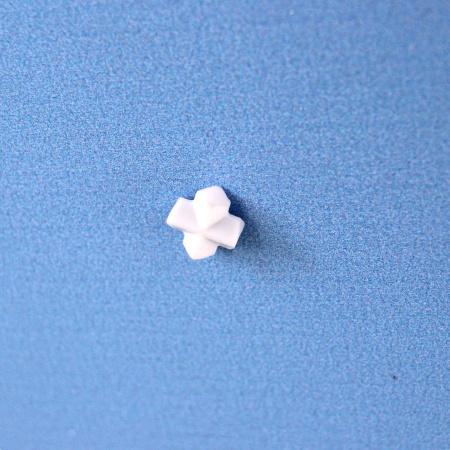 Якорь для магнитной мешалки крестовидный диам.10 мм, высота 5 мм, фторопласт - В наличии