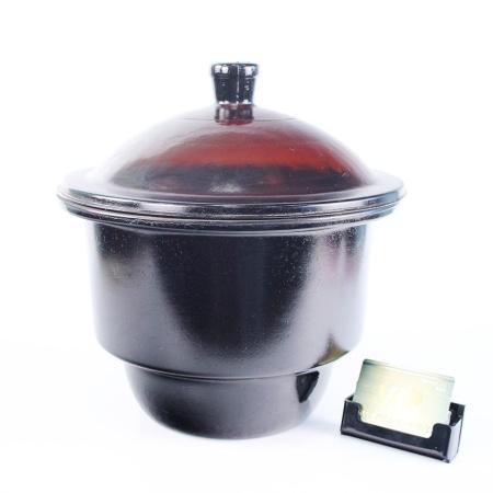 Эксикатор 5drops 2-210, 210 мм, без крана, темное стекло