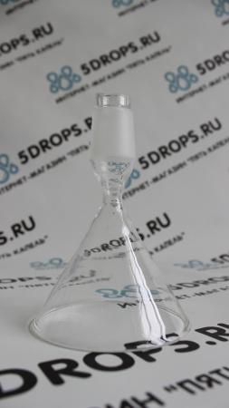 Воронка лабораторная, диаметр 100 мм, стекло, шлиф 29/32 - В наличии
