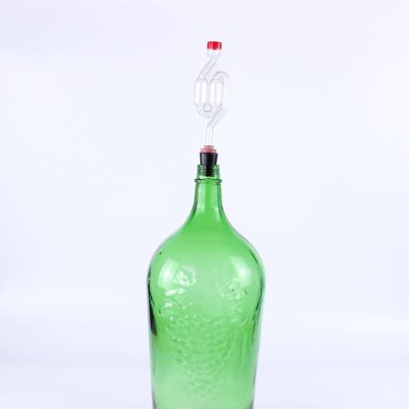 Бутыль винная 7 литров "ПУЗАН", зеленое стекло