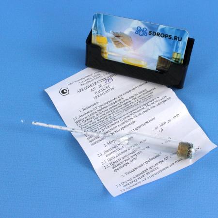 Ареометр для урины АУ (1000...1050 кг/м³), (ГОСТ 18481-81)