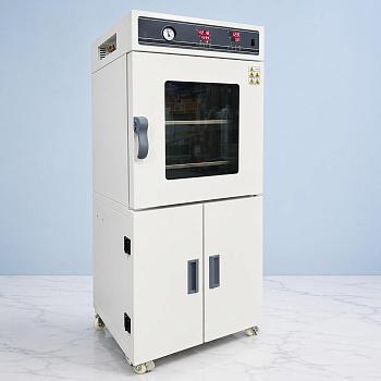 Вакуумный сушильный шкаф 91 л, до 200 °C, со встр. насосом и фильтром