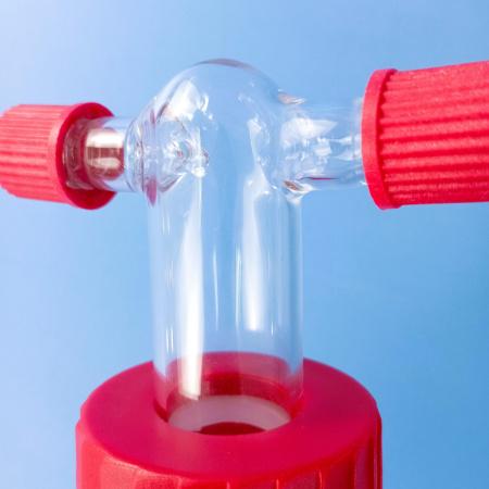 Уценка, Склянка Дрекселя с винтовой крышкой, 500 мл