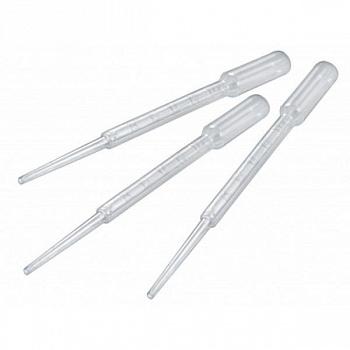 Пипетка для переноса жидкости (Пастера), 3,5 мл, нестерильная, 500 шт/упак