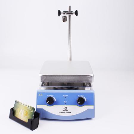 Магнитная мешалка с нагревом на 3 литра 5drops-HS-17, плита 170х170 мм