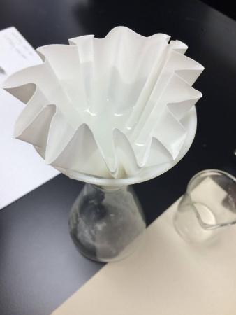 Лабораторная фильтровальная бумага марка ФОБ "Обеззоленная" 520х600 мм 10 кг, 400 листов