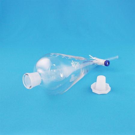 Воронка делительная грушевидная 5drops ВД-3-500, 500 мл, с делениями, с фторопластовым краном