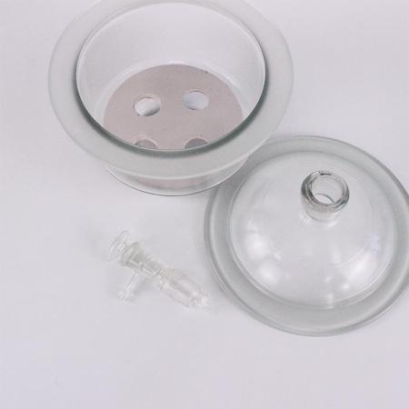 Эксикатор вакуумный 5drops 1-150 мм, 150 мм, с краном, светлое стекло