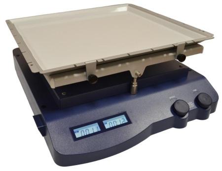 Лабораторный шейкер 10-70 об/мин, качающий, с дисплеем - В наличии