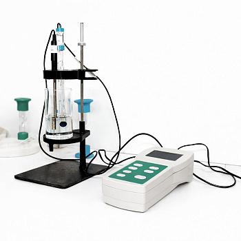 Электронный pH-метр 150МИ, pH 1-14, портативный, со штативом (с поверкой)