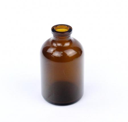 Флакон инъекционный 100 мл, темное стекло, 10 шт/упак