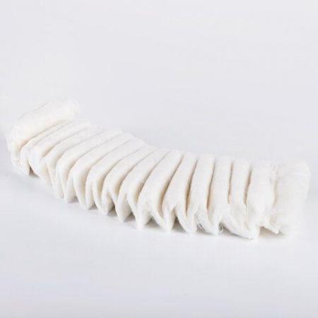 Вата медицинская гигроскопическая хлопковая нестерильная, Зиг-Заг, короб 48 шт по 100 гр. - Под заказ