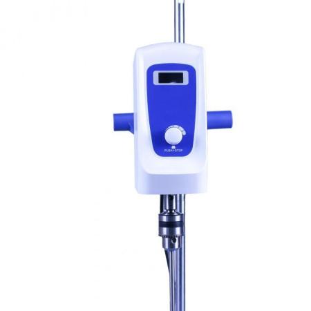 Комплект: Верхнеприводная мешалка 5drops-20, 200 Ватт, до 20 литров, цифровой дисплей + мешальники 4 шт.