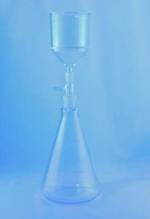 Система вакуумной фильтрации "NanoFiltr" на 1000 мл, с воронкой ВФ-90 мм, пор. 160 мкм - Под заказ