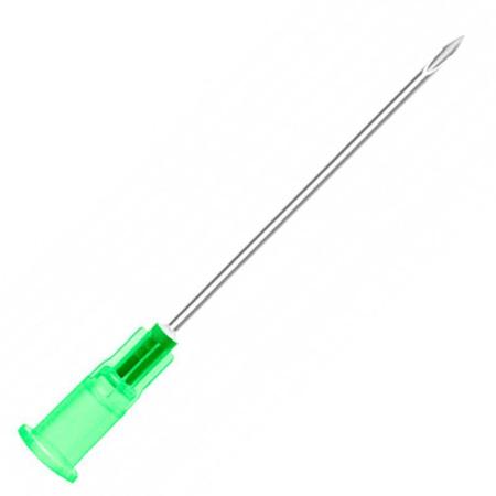 Игла инъекционная 21G, размер 0,8х40 мм, стерил, CH, 100 шт/упак - В наличии